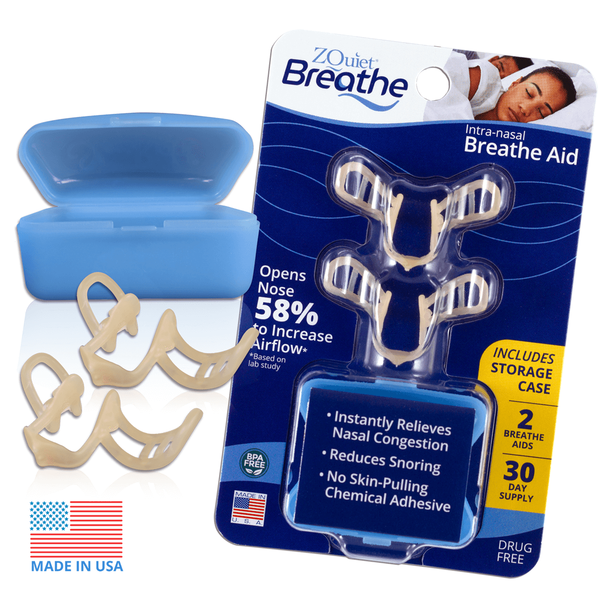 ZQuiet Breathe Nasal Breathing Aid